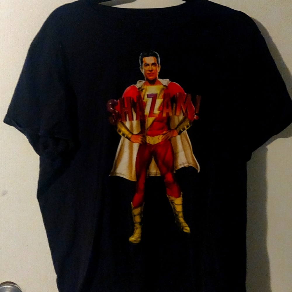 Shazam! Black T-shirt